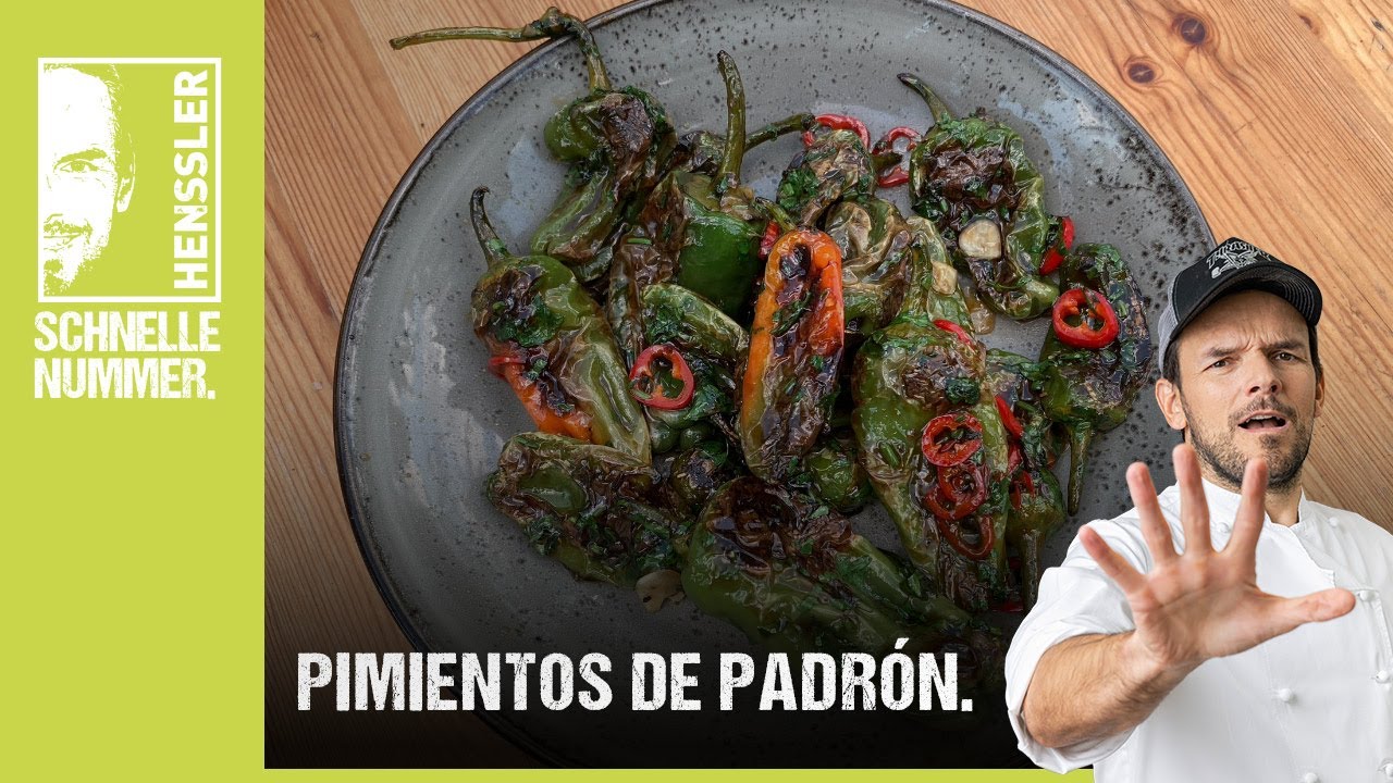 Schnelles Pimientos de Padrón Rezept von Steffen Henssler
