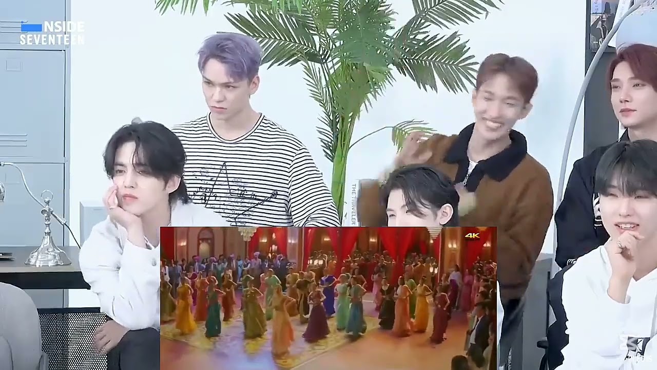 Seventeen react on Bollywood song| Mujhe saajan me Ghar Jana song| Kpop idol react on Hindi song|