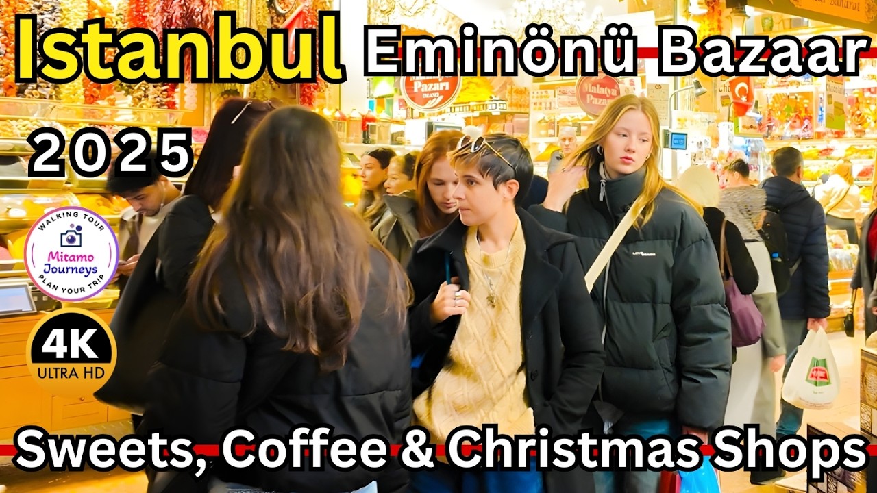 Exploring the Most Colorful Market in Istanbul! Eminonu Bazaar & Spice Bazaar