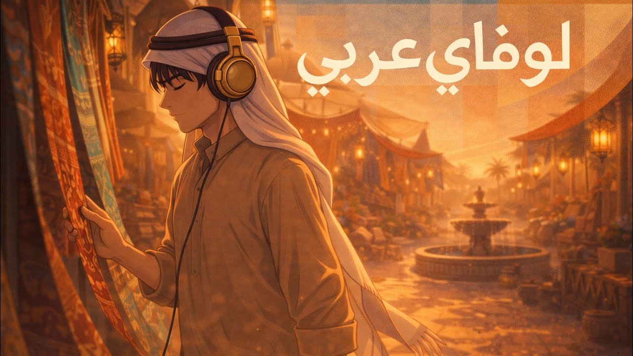 Slow Breeze Through the Souk | Arabic Lo-Fi Music | موسيقى لو-فاي عربية