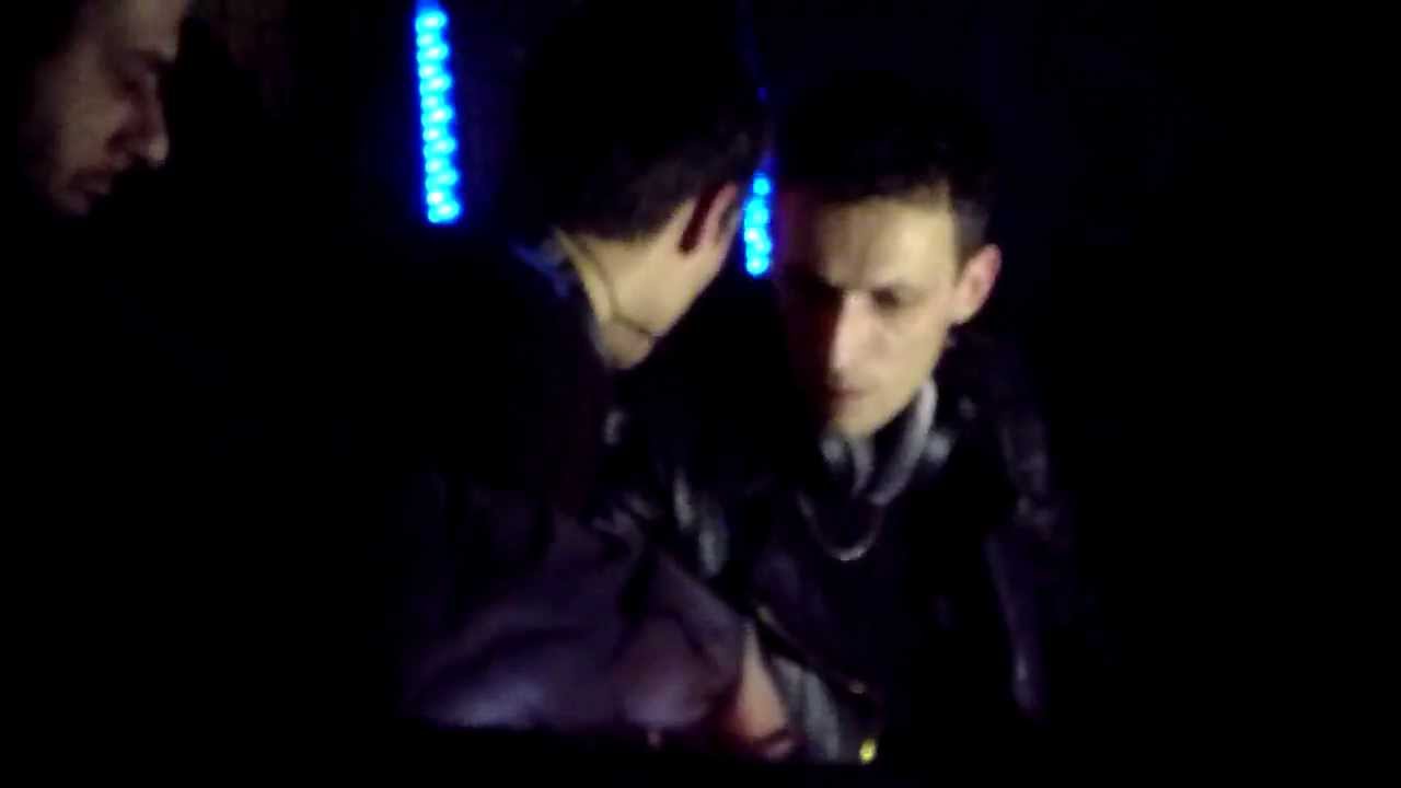 Johnny Hostile & Jehnny Beth [Savages] (live act, PlanoB, Porto, 21 Fevereiro 2014)