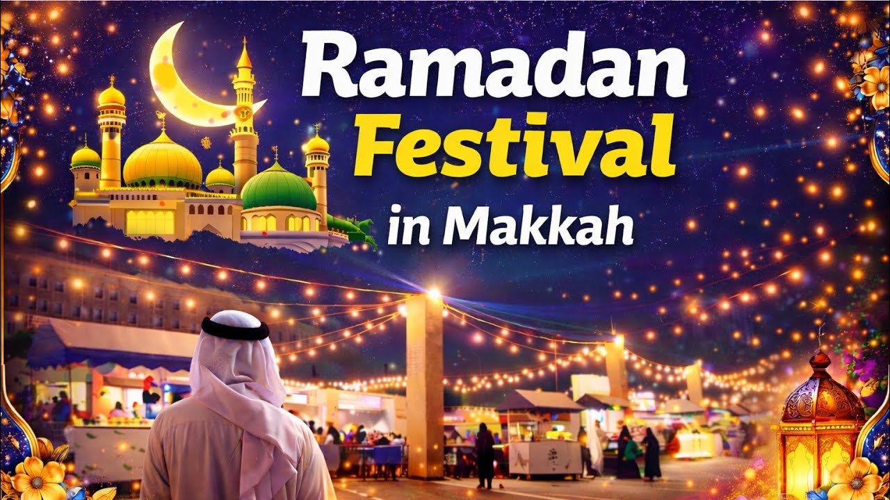 Ramadan Festival in Makkah.Join me to experience the vibrant Ramadan festival in Makkah!. 
