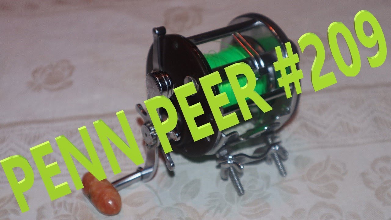 PENN PEER NO 209 FISHING REEL BAIT CASTER ROUND REEL REVIEW