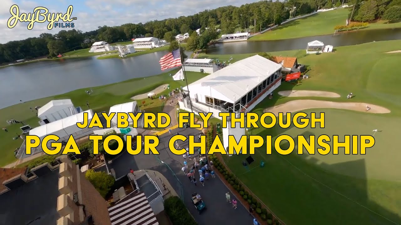 Final Putt of the PGA TOUR Championship - FPV Fly Through