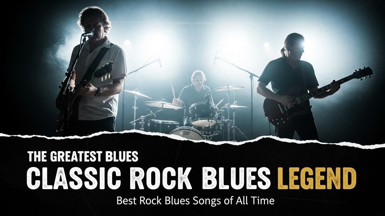 ZZ Top, Eric Clapton, Muddy Waters, Jimi Hendrix, BB King – Legendary Rock Blues Power