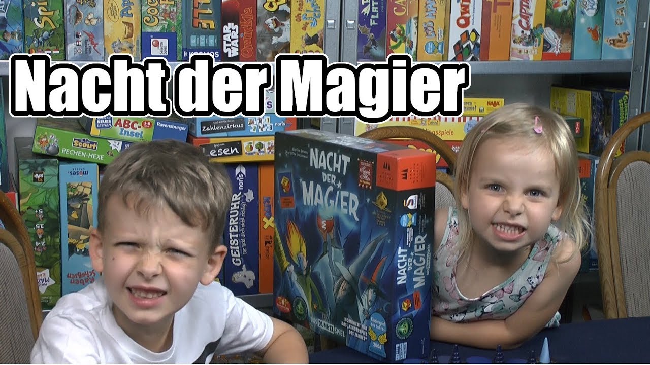 Nacht der Magier (Drei Magier / Schmidt) - ab 6 Jahre - Was für ein cooles Spiel im Dunkeln!