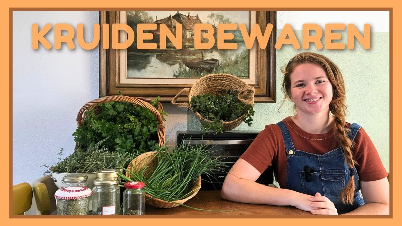 Kruiden drogen