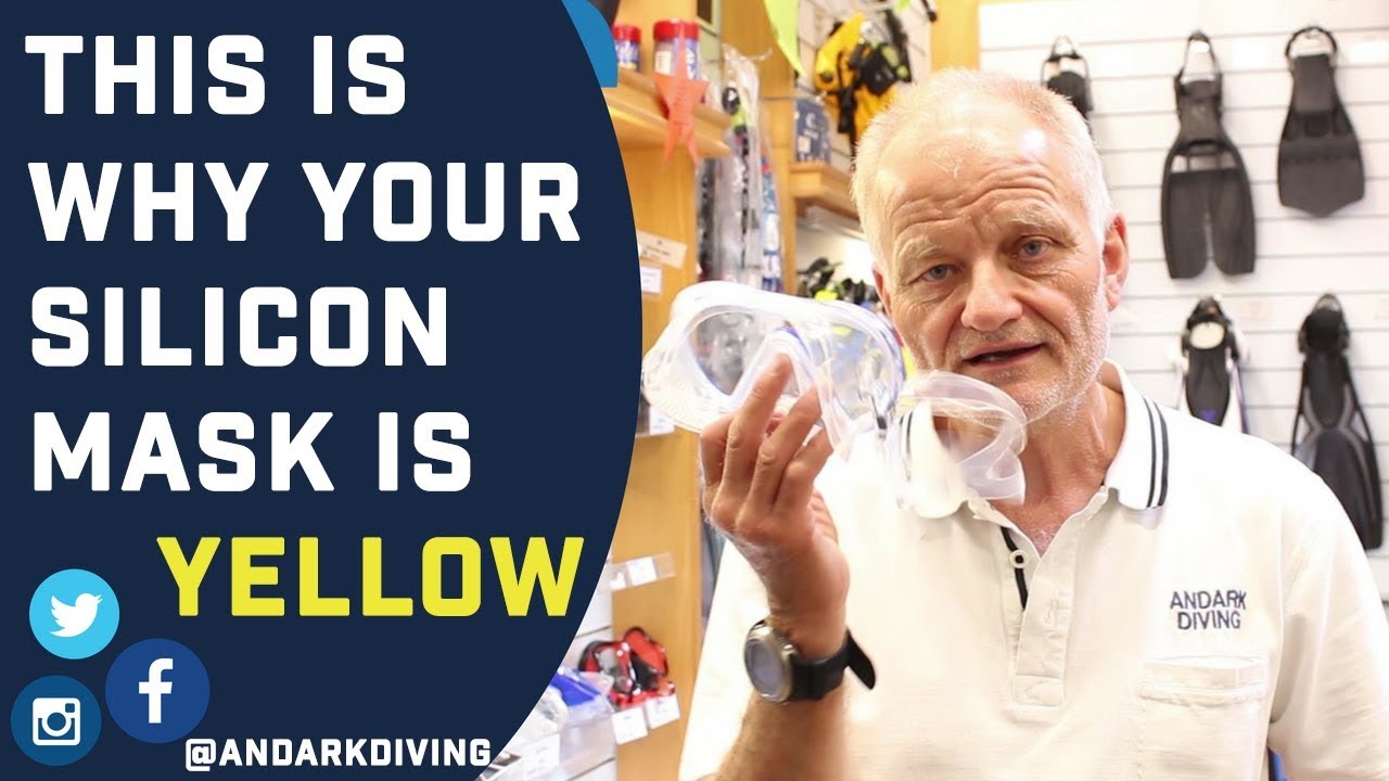 Why your silicon mask turned to Yellow