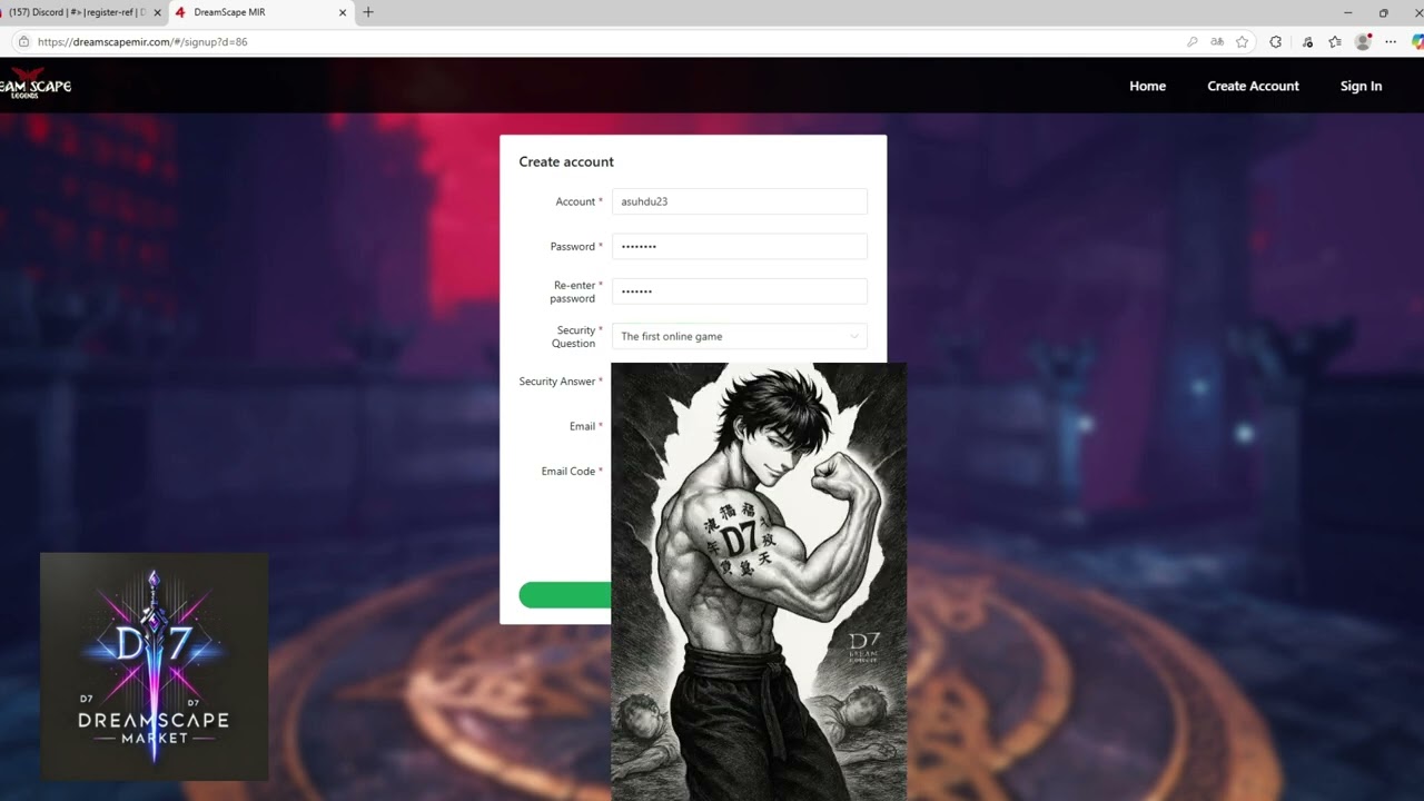 Mir4 DreamScape   Private Mir4 Register Tutorial ENG