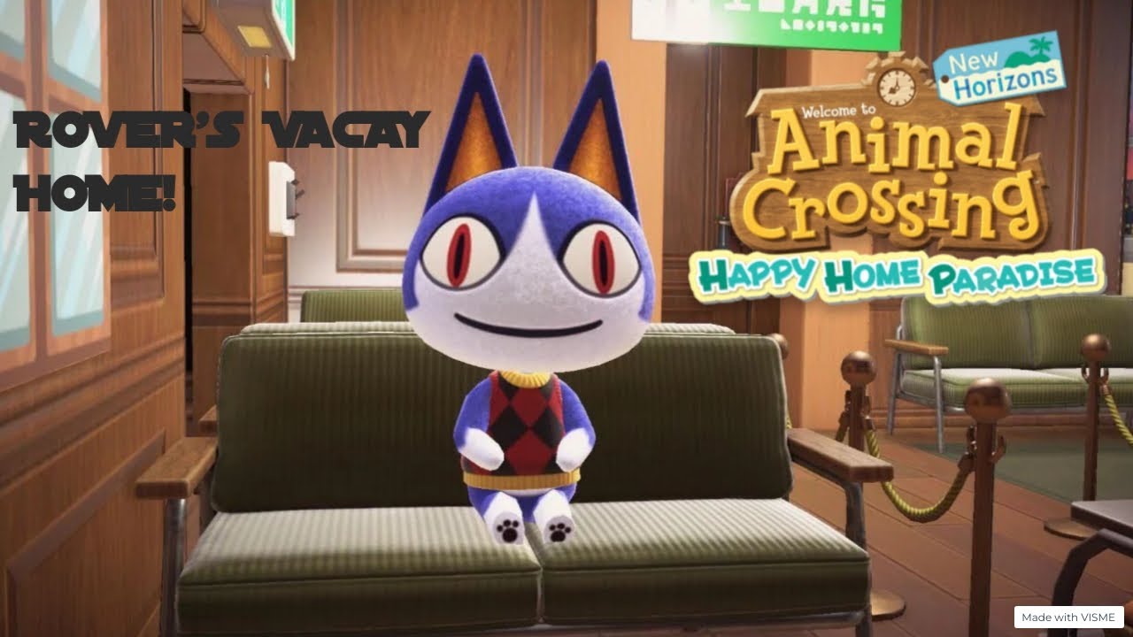 ROVER'S VACATION'S HOME - ANIMAL CROSSING NEW HORIZONS HHP