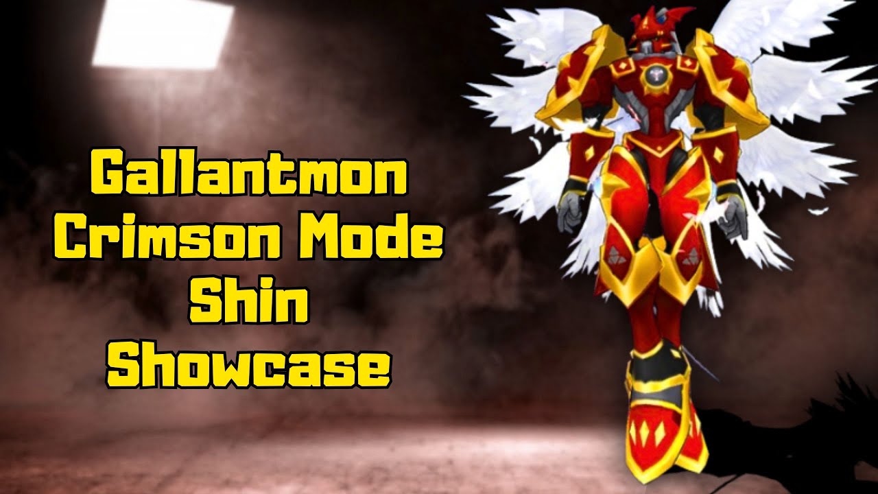 Gallantmon Crimson Mode - Showcase - Digimon Masters Online