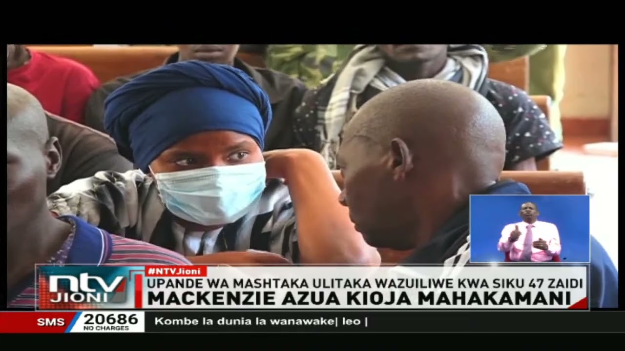 Mackenzie azua kioja mahakamani