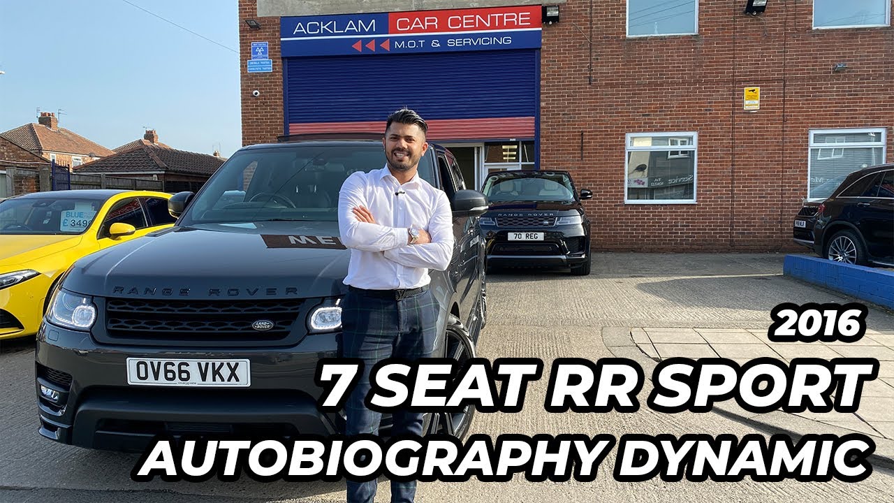 7 Seat 2016 Range Rover Sport Autobiography Dynamic