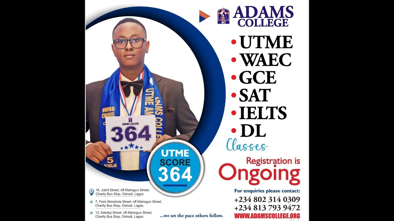 SEMINAR FOR JAMB/WAEC CLASS 2025