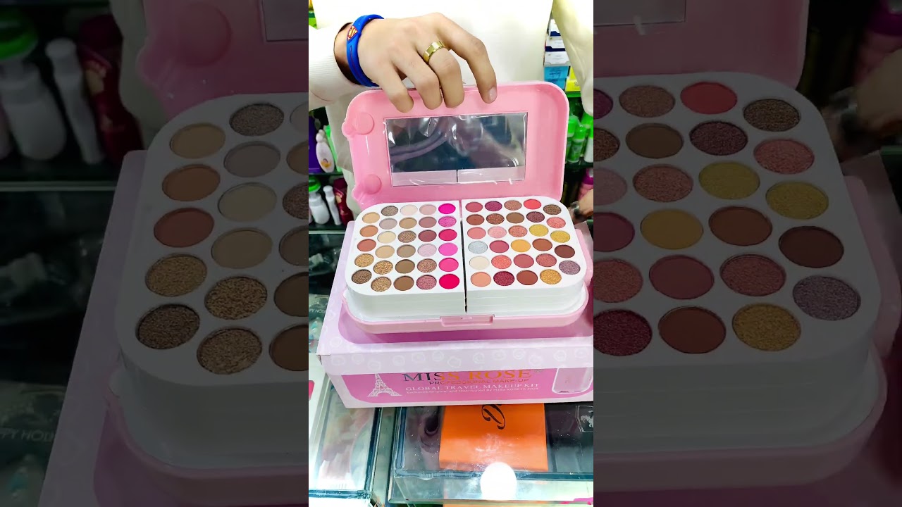 Miss Rose Professional Full Eyeshadow Makeup kit || Big makeup box || Big Makeup Vanity #makeupmess