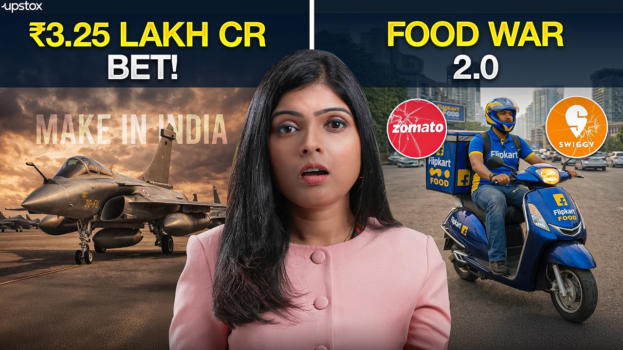 ₹3.25 Lakh Crore Rafale Deal: Make in India Ya Mega Import? | Markets Today #165 | Upstox