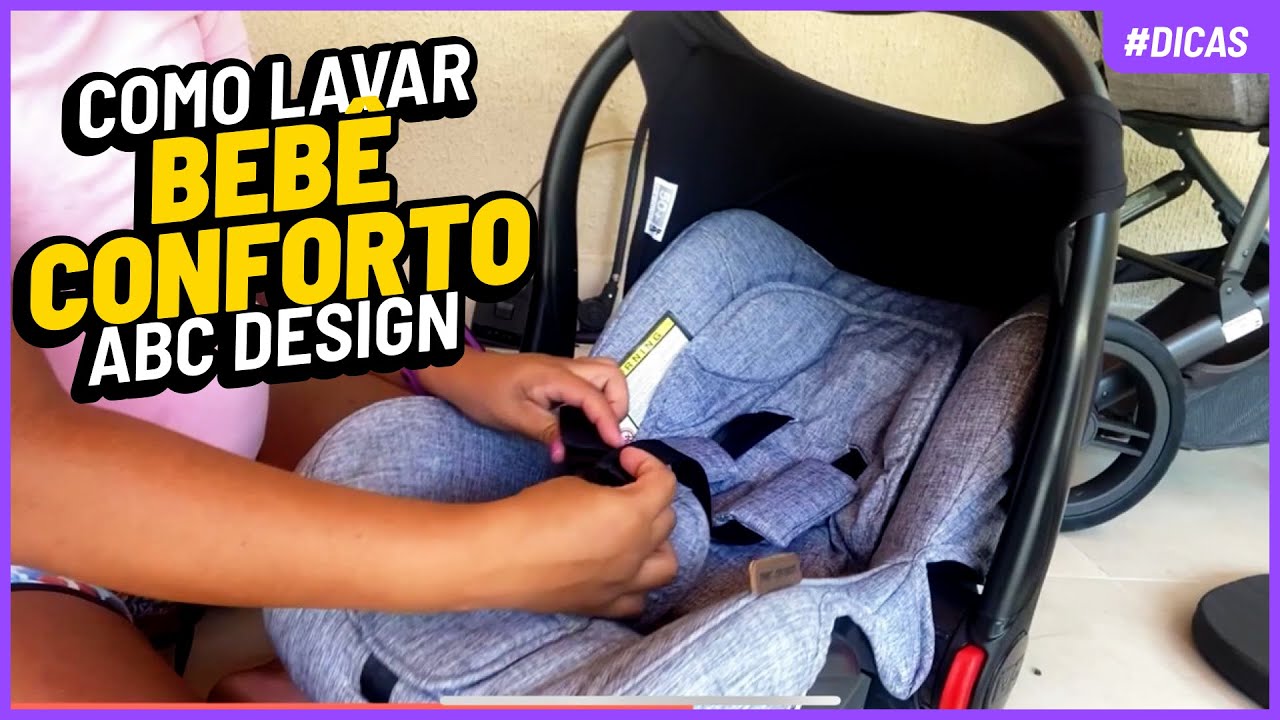 Como lavar beb&ecirc; conforto da ABC Design - #tutorial