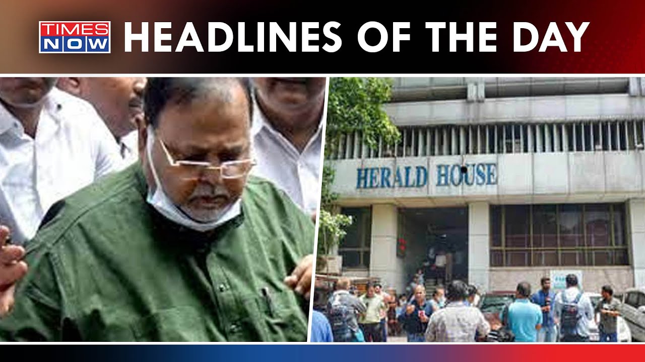 ED Seals Young Indian Office In National Herald Case | Custody Of Partha Extends | Headlines