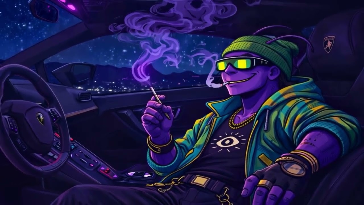 Night Drive 🌙 420 Chill Rap Playlist | Post Malone Type • Bluesy Hip Hop • Stoner Vibes