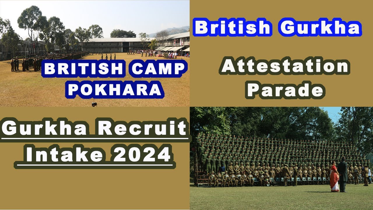 Attestation (Kasam) parade 2024 | Gurkha Recruit Intake | British Gurkha Camp Pokhara | Brigade Band