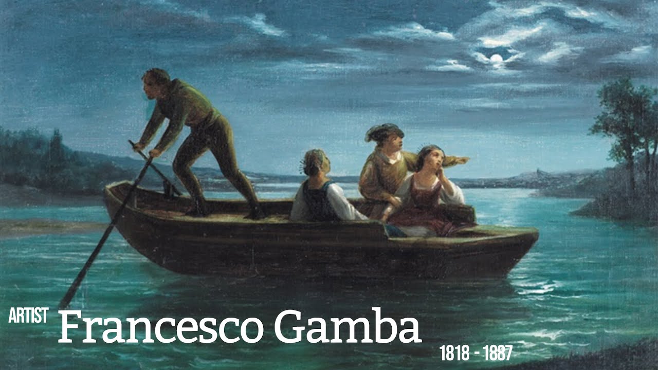 Artist Francesco Gamba (1818 - 1887) Italian Painter | WAA