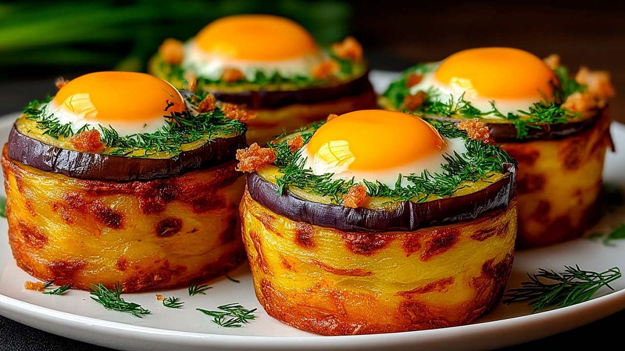 Meine Freunde aus Griechenland haben mir gezeigt, wie man Auberginen mit Kartoffeln so lecker kocht!