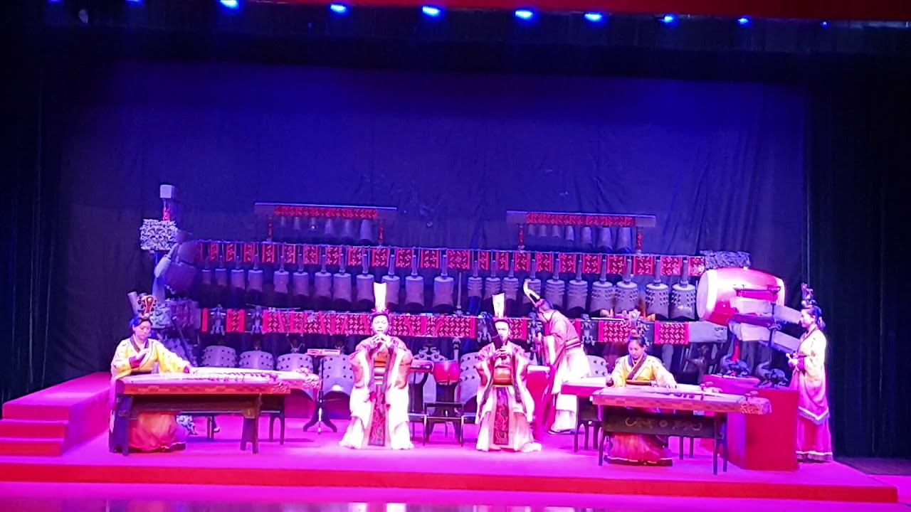 湖北省博物館丶編鐘演奏之一