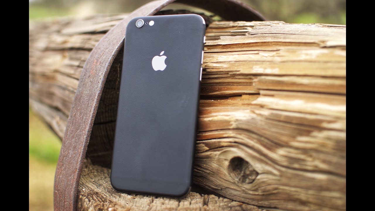 dbrand Matte Black Skin for iPhone 6 Review!