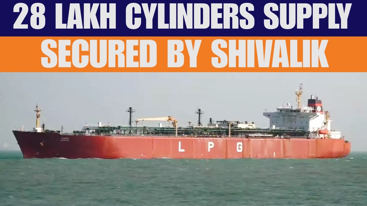Indian LPG Tanker Shivalik Arrives Mundra Port Amid Iran Crisis | News9