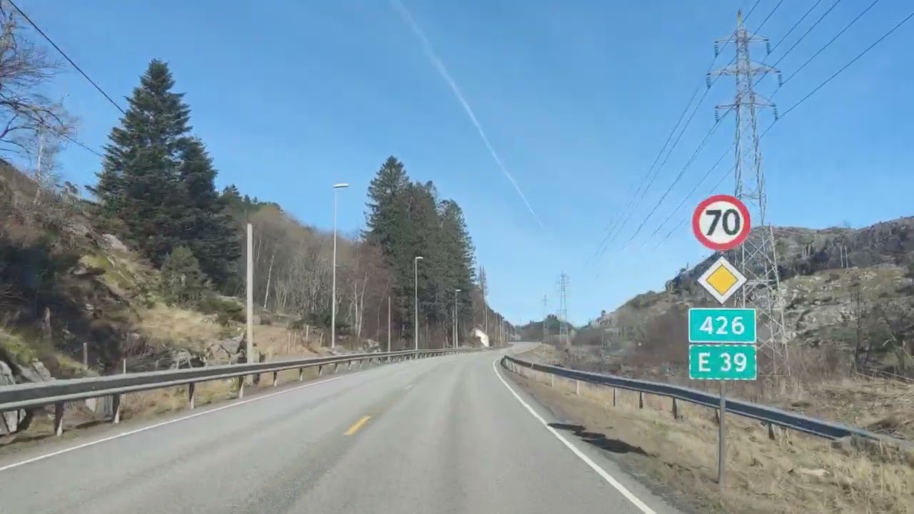 driving in norway (egersund to stavanger)