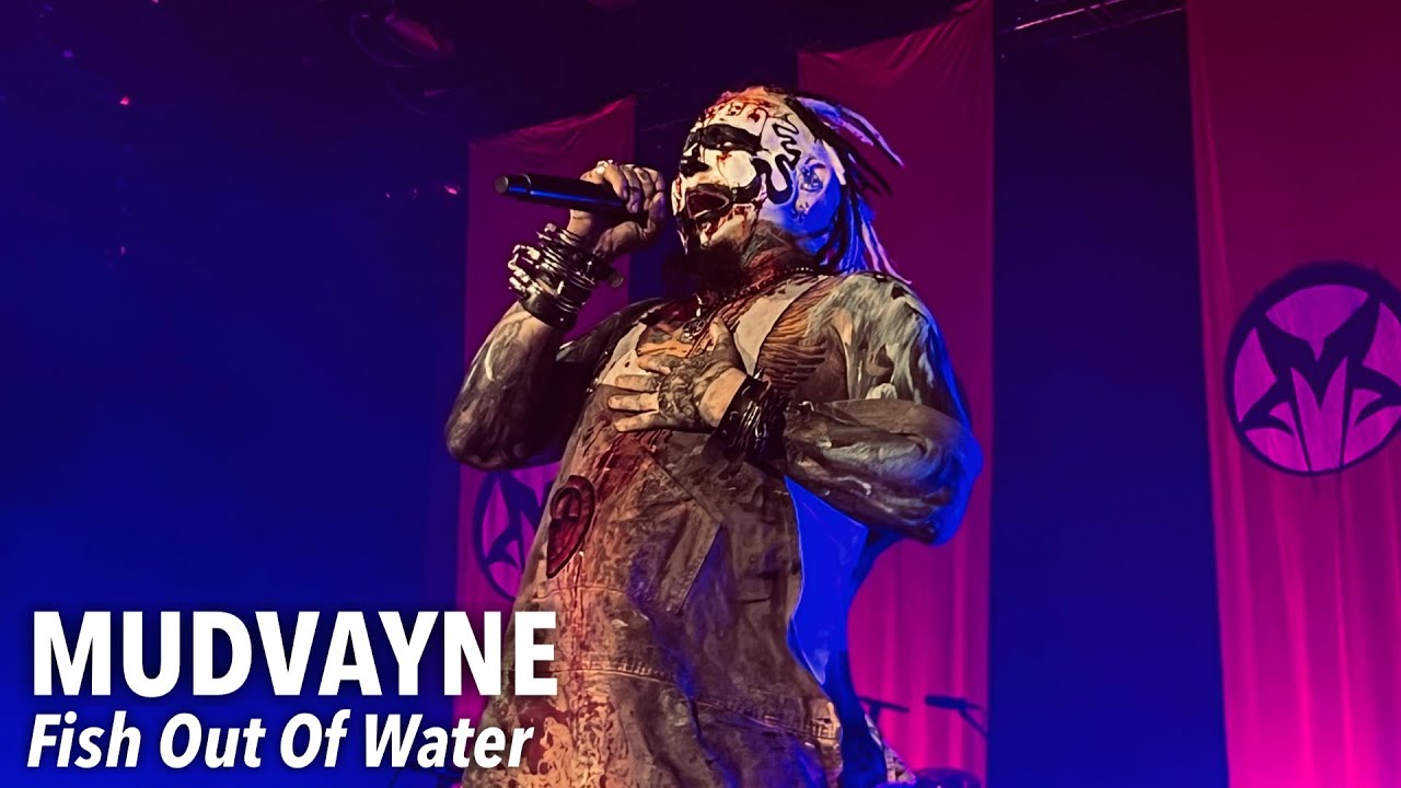 MUDVAYNE - Fish Out Of Water - Live @ CWMP - The Woodlands, TX 8/13/23 4K HDR