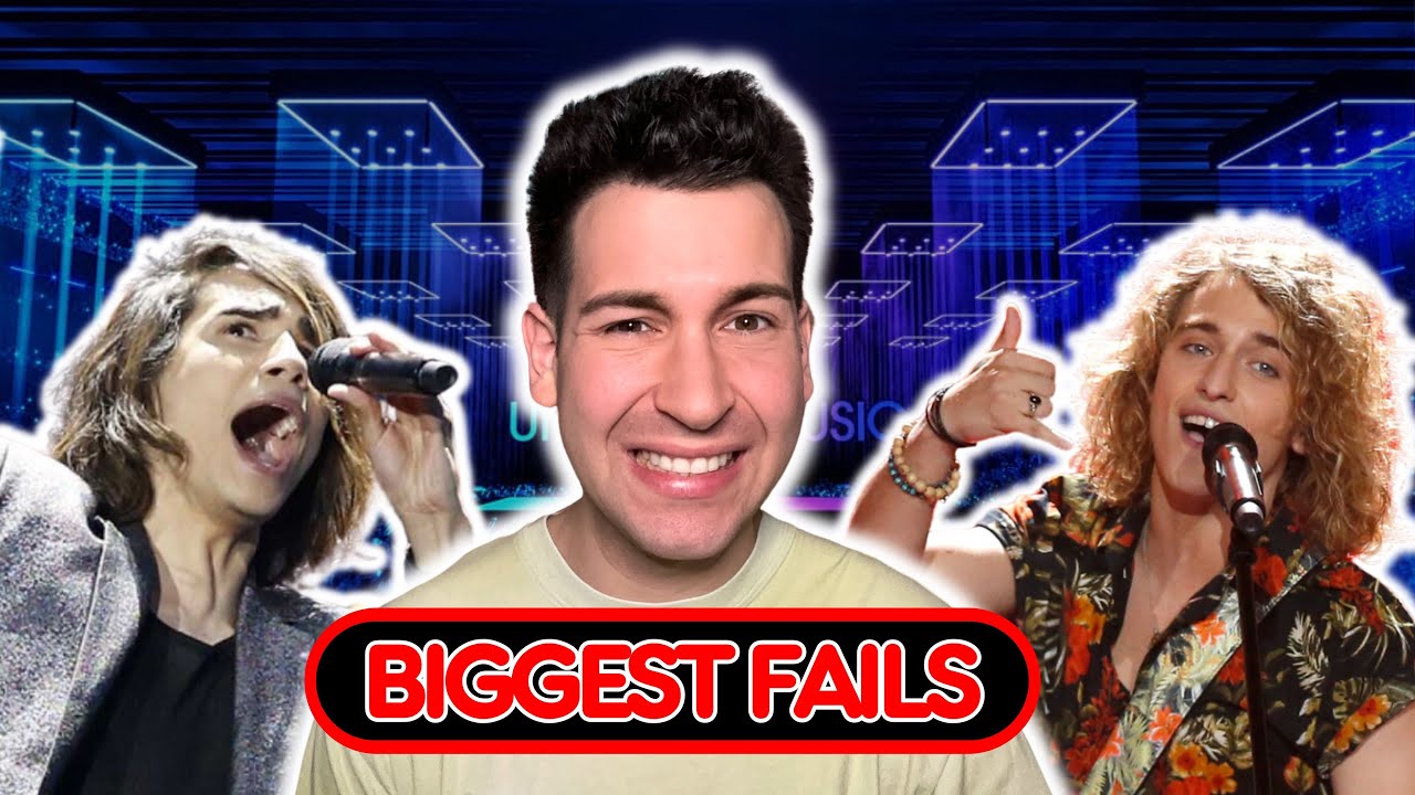 TOP 10 EUROVISION FAILS OF ALL TIME