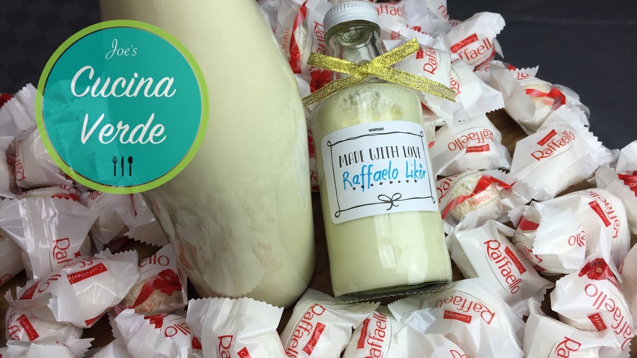 Cremiger Raffaello Lik&ouml;r mit Wodka | Rezept
