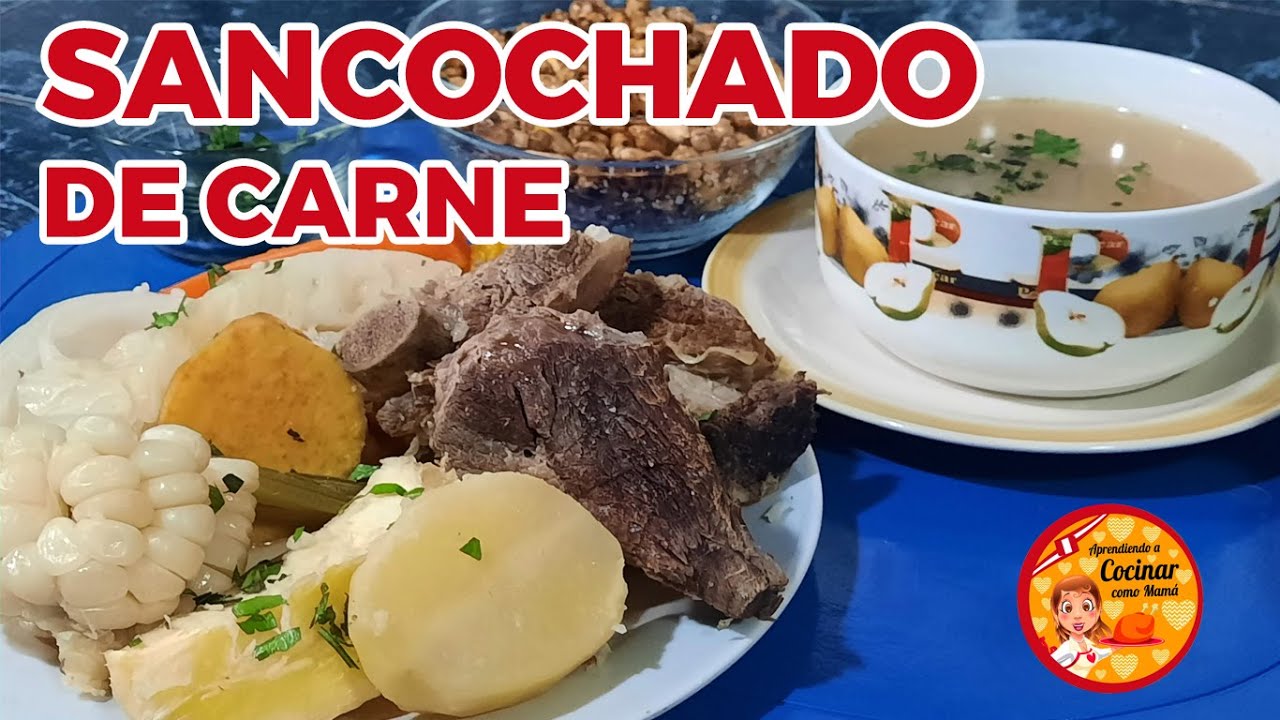 SANCOCHADO DE CARNE DE RES | UNA DELICIA PARA TU FAMILIA