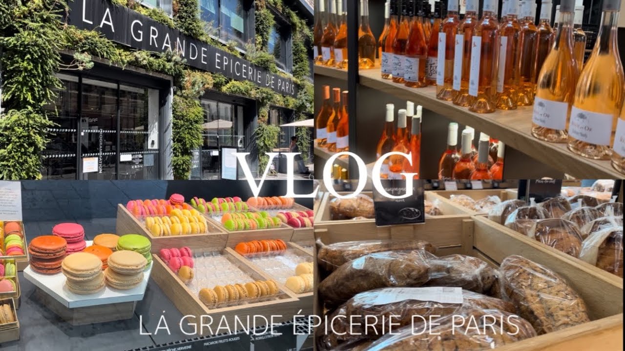 【Paris joli Vlog   La Grande Épicerie de Paris】#paris #epicerie #lagrandeepicerie