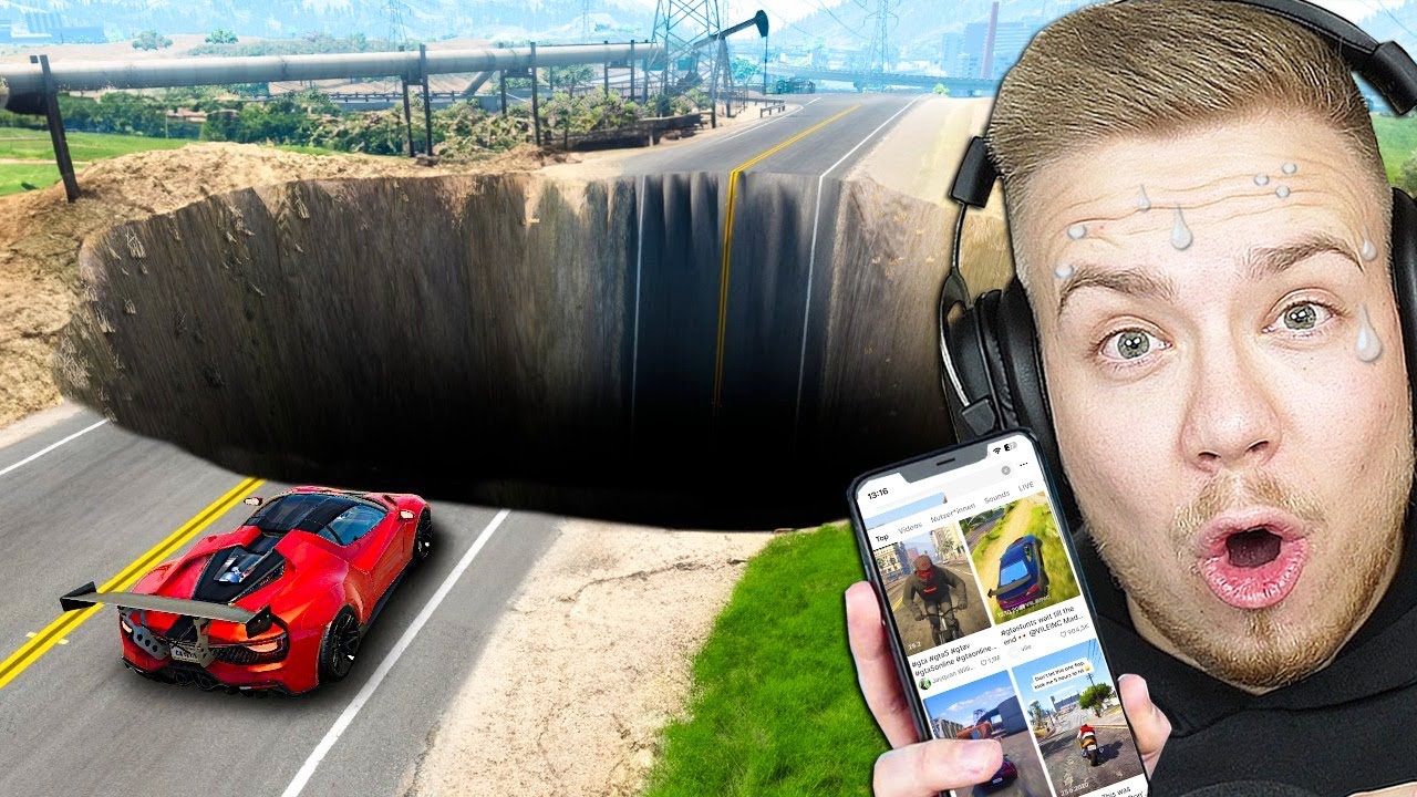 AUTOS vs SCHLAGLÖCHER in GTA 5!