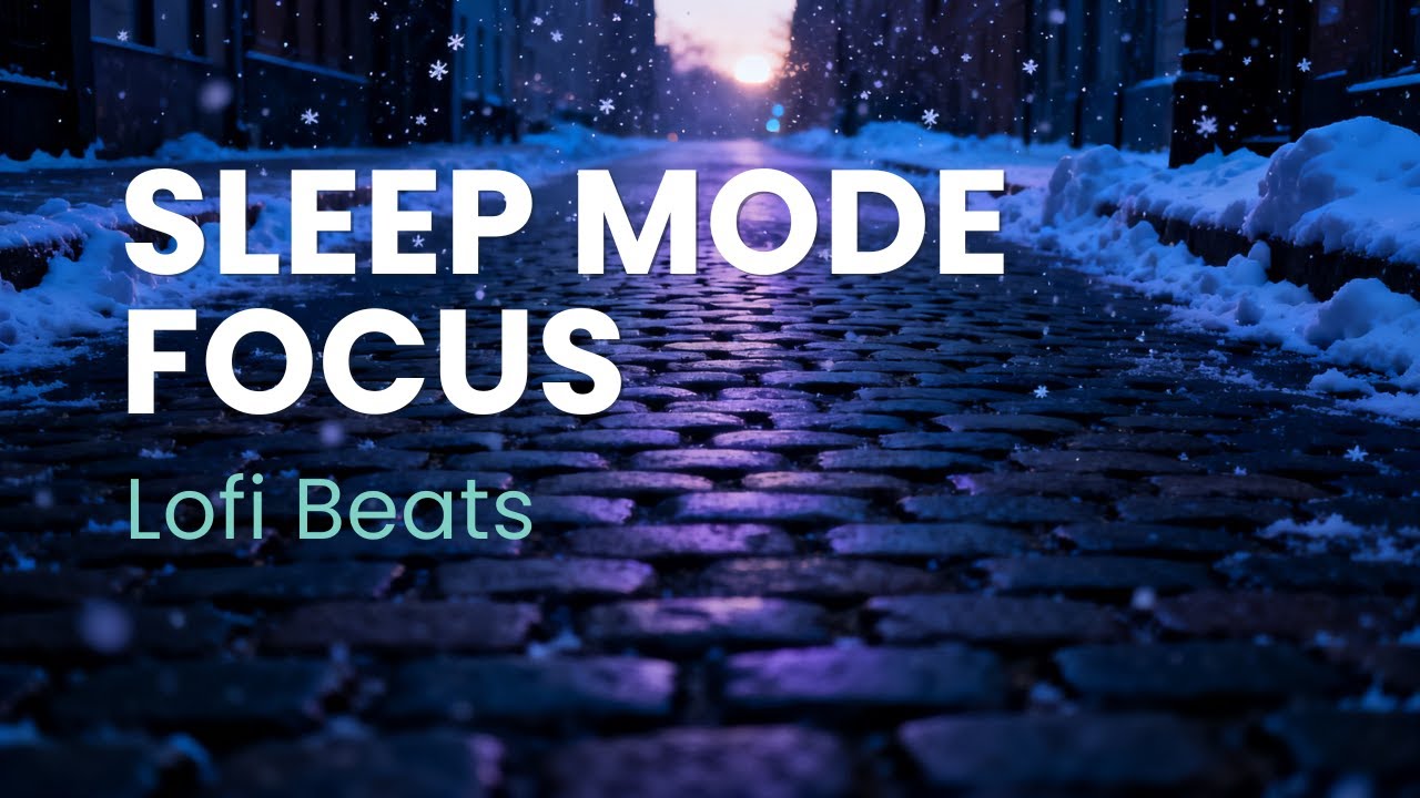 Sleep Mode Focus | Relaxing Lofi & Fireplace Sounds for Winding Down (1 Hour)