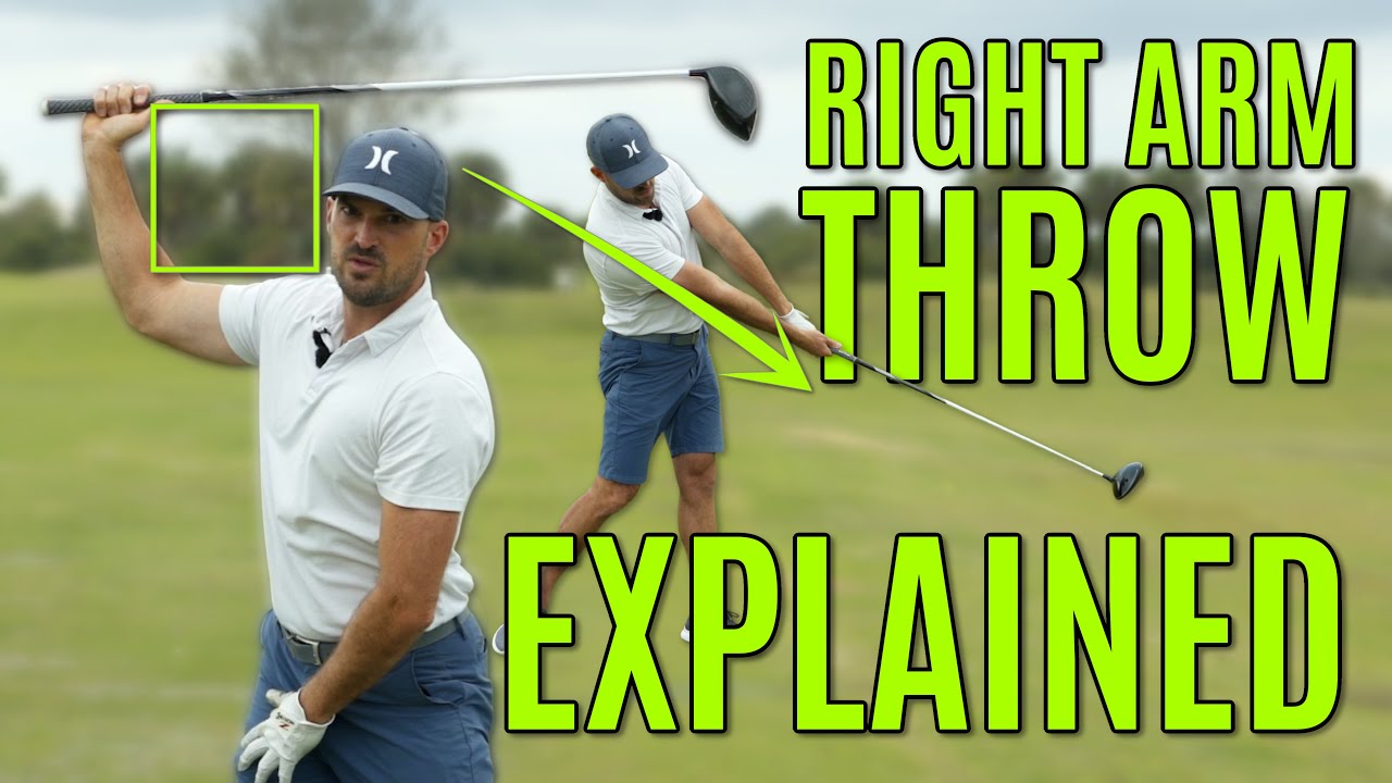 Right Arm Throw Explained | Incredible Clubhead Speed