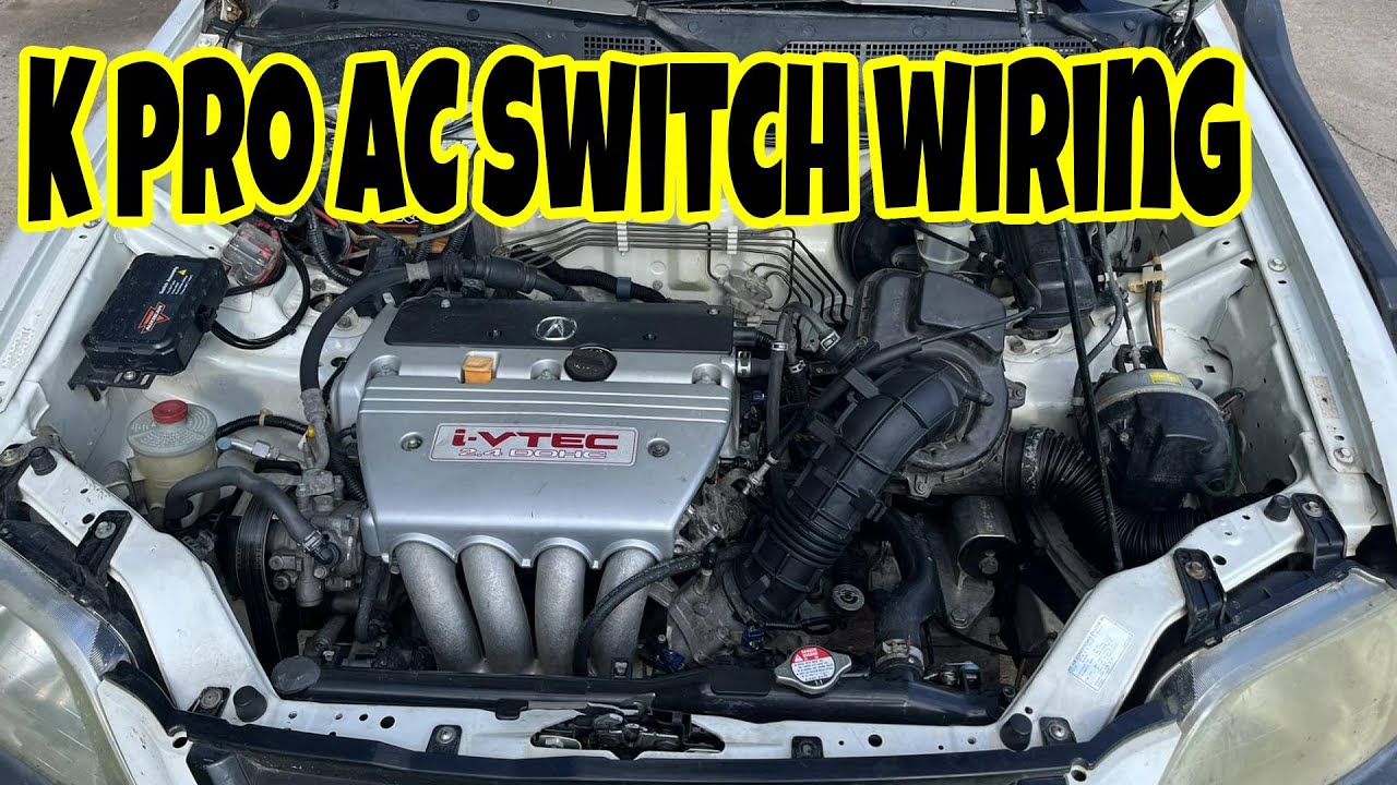Проводка переключателя K-Swap KPROv4 VTP / AC | Honda CRV K-Swap