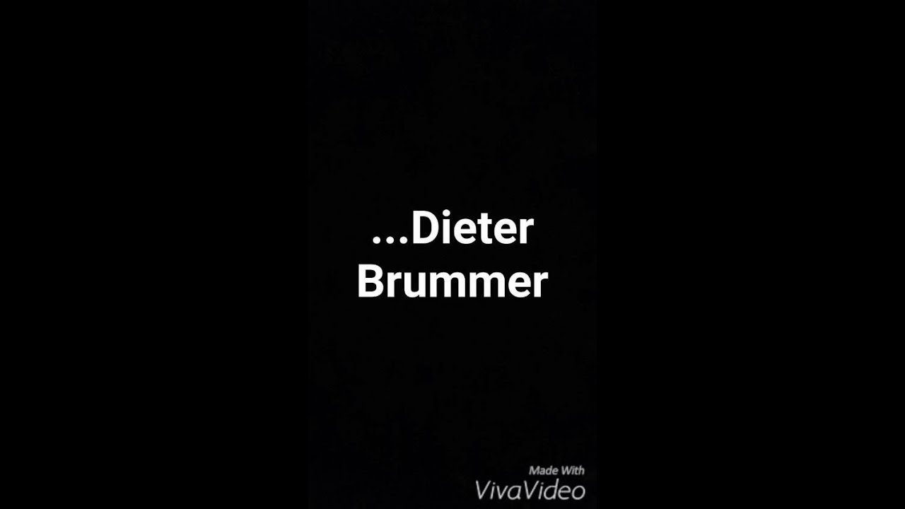 Whatever happened to......Dieter Brummer