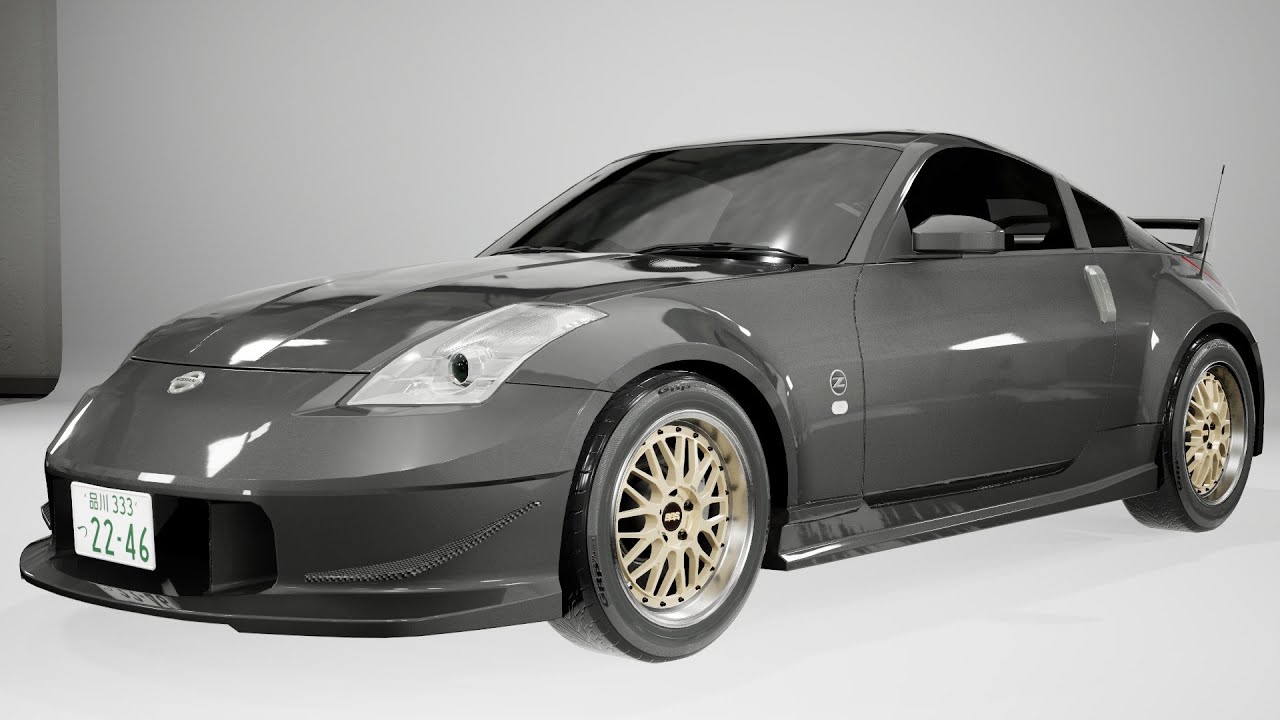 WMMT3-era Blackbird (Nissan Fairlady Z Version ST Z33) going over 600