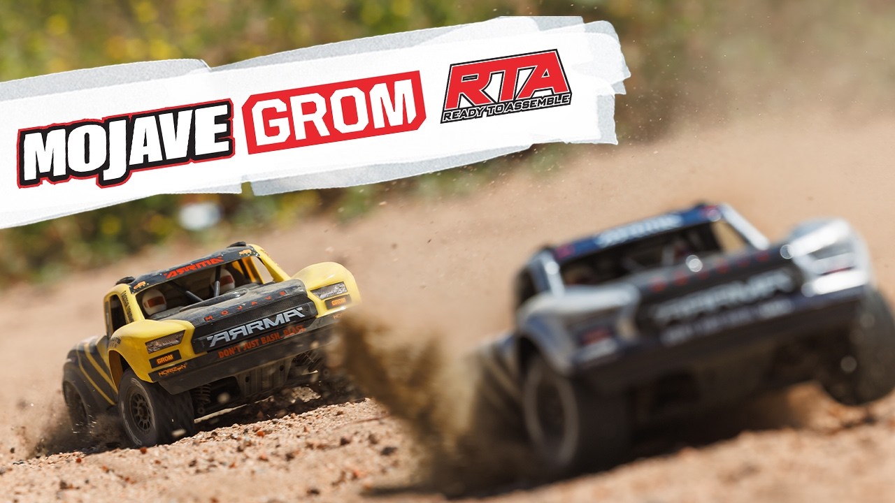 СОБЕРИ ЕГО. ЗАСЛУЖИ ЕГО. ДАЙ ЖАРУ. // ARRMA MOJAVE GROM RTA Kit