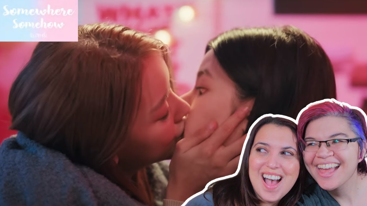 Will this have angst? Lesbian Couple Reacts to Somewhere Somehow Pilot trailer reaction