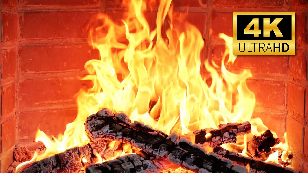 🔥 You Won’t Believe This Cozy 4K Fireplace! (12 HOURS) for Deep Sleep & Relax