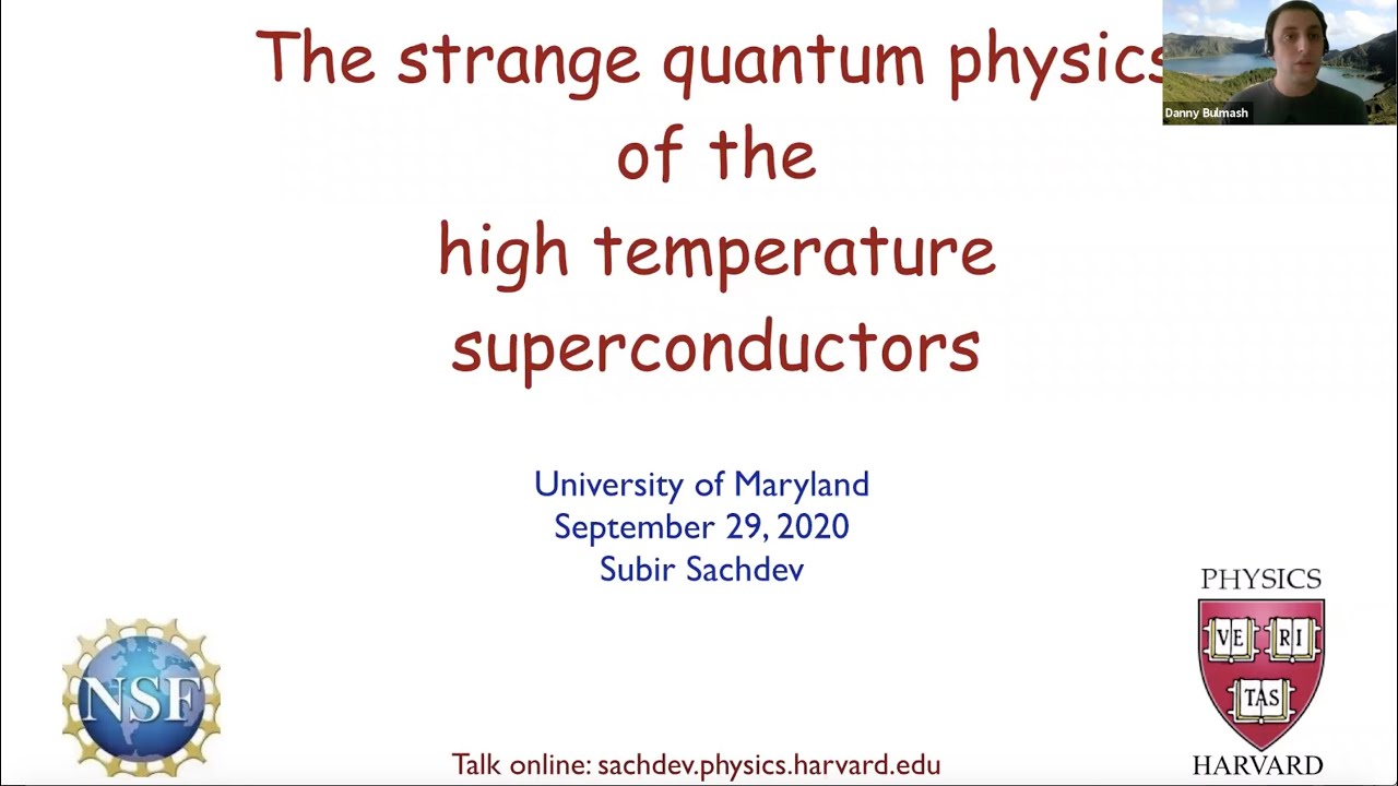 The strange quantum physics of the high temperature superconductors - Subir Sachdev