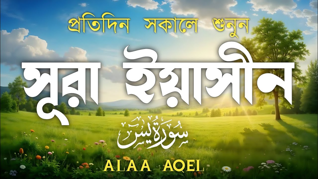 প্রতিদিন সকালে শুনুন-প্রশান্তিময় কণ্ঠে সূরা ইয়াসীন|(سورة يس) SURAH YASIN |Morning Quran Racitation