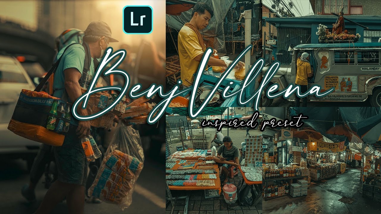 Benj Villena inspired lightroom preset | lightroom tutorial and free preset | Moody Cinematic urban