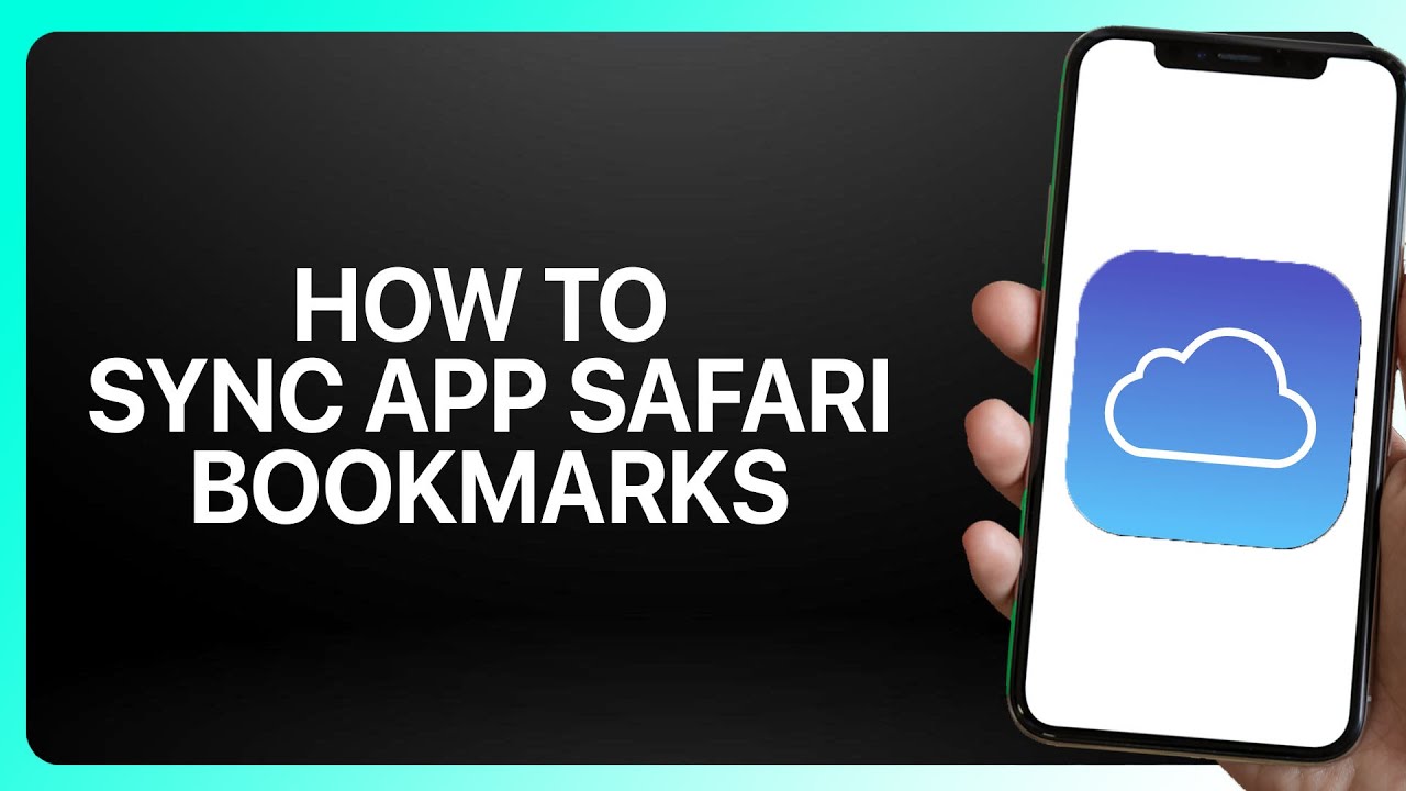 How To Sync iCloud App Safari Bookmarks On iPhone ! Tutorial