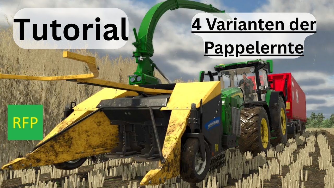 Tutorial: 4 Varianten der Pappelernte
