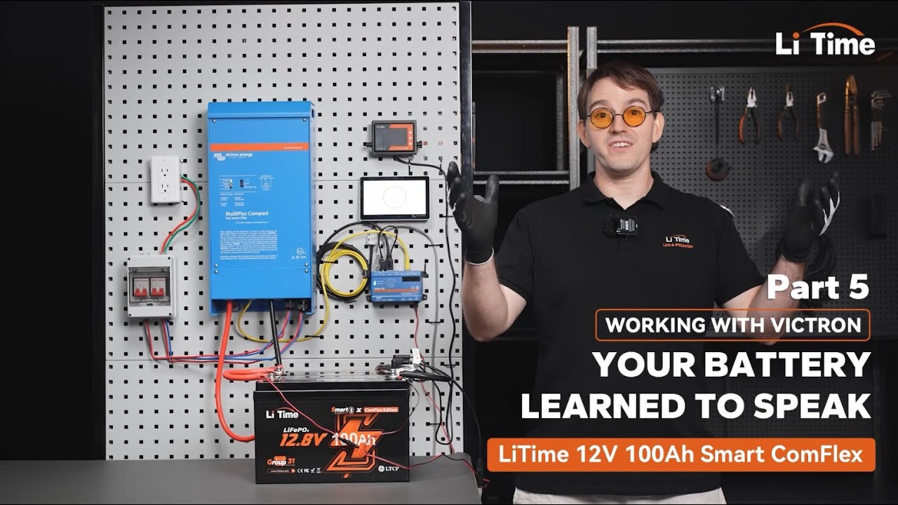 ⚡LiTime 12V 100Ah Smart ComFlex | Part 5: WORKING WITH VICTRON